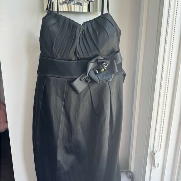 Girls Black Dress - City Triangles - Picture 1 of 3